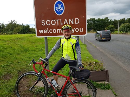 Entering Scotland Entering Scotland